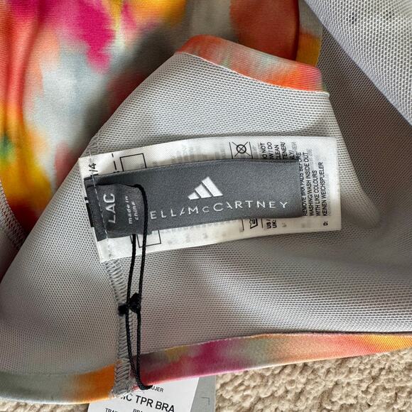 Adidas x Stella McCartney true purpose bra Women’s Large A-C cups floral IW3878 - Picture 13 of 15